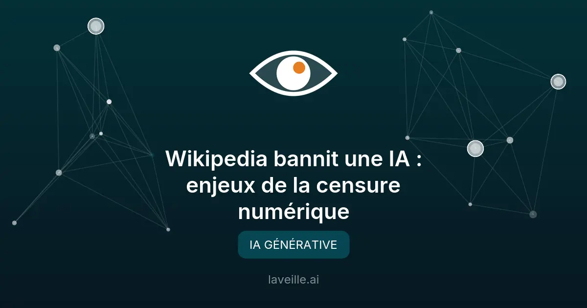 Wikipedia bannit une IA : enjeux de la censure numérique