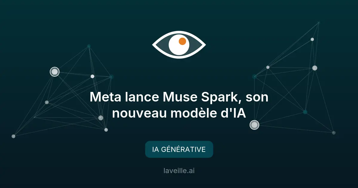 Meta lance Muse Spark, son nouveau modèle d'IA