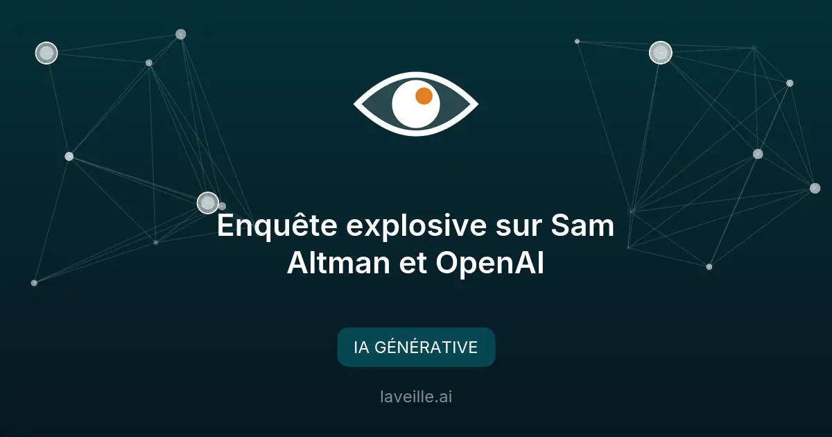 Enquête explosive sur Sam Altman et OpenAI