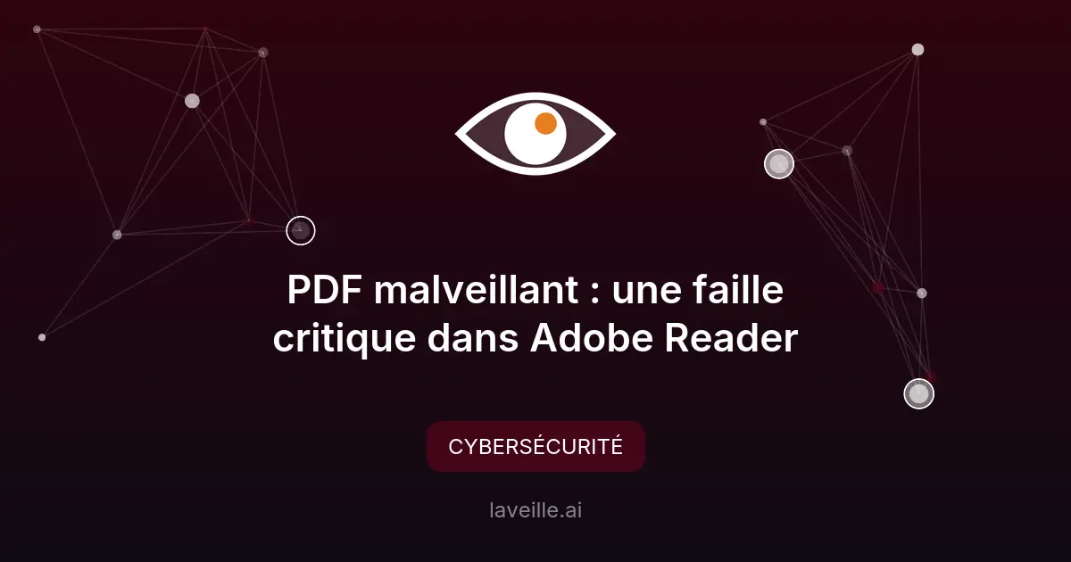 PDF malveillant : une faille critique dans Adobe Reader