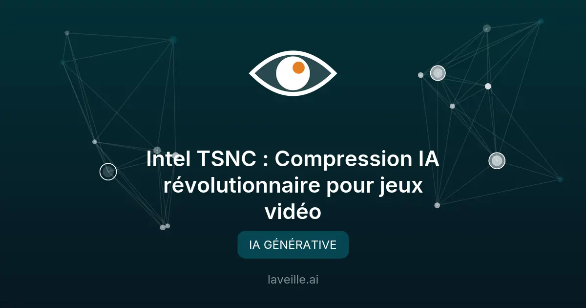 Intel TSNC : Compression IA révolutionnaire pour jeux vidéo