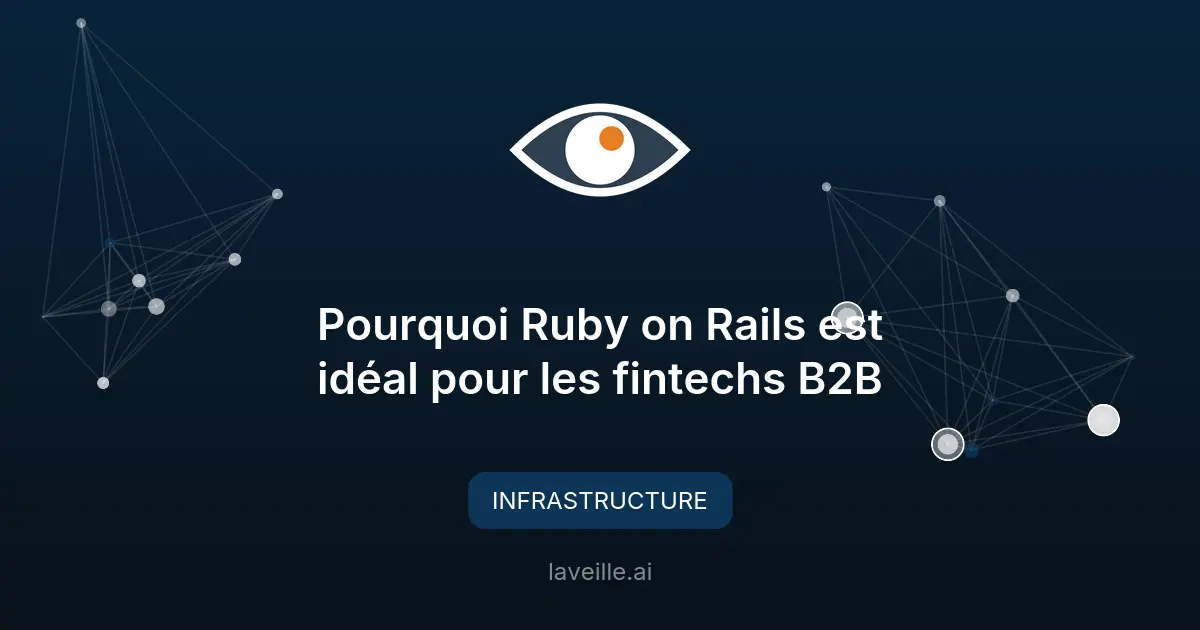 Pourquoi Ruby on Rails est idéal pour les fintechs B2B