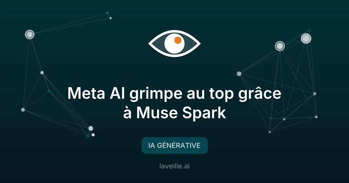 Meta AI grimpe au top grâce à Muse Spark