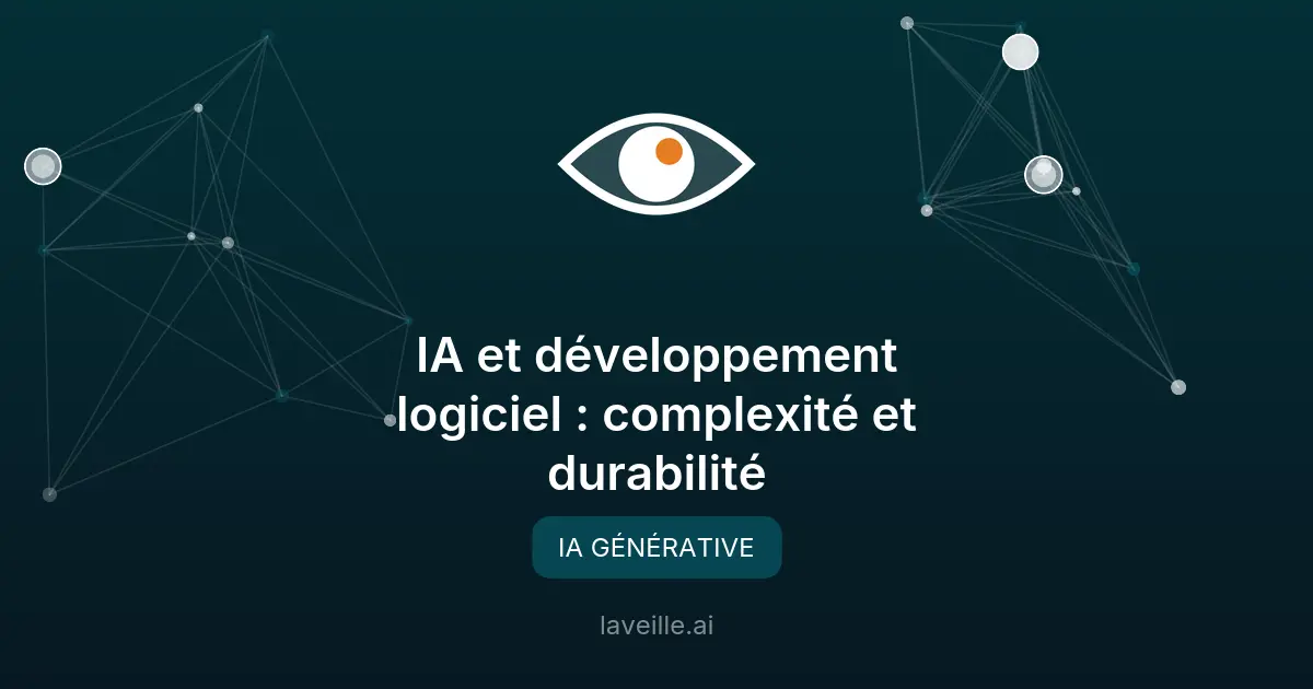 IA et développement logiciel : complexité et durabilité