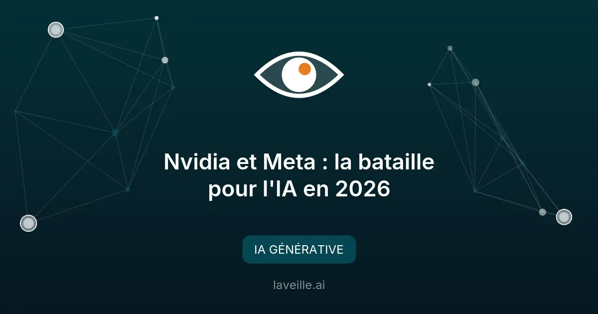 Nvidia et Meta : la bataille pour l'IA en 2026