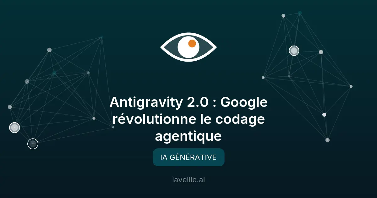 Antigravity 2.0 : Google révolutionne le codage agentique