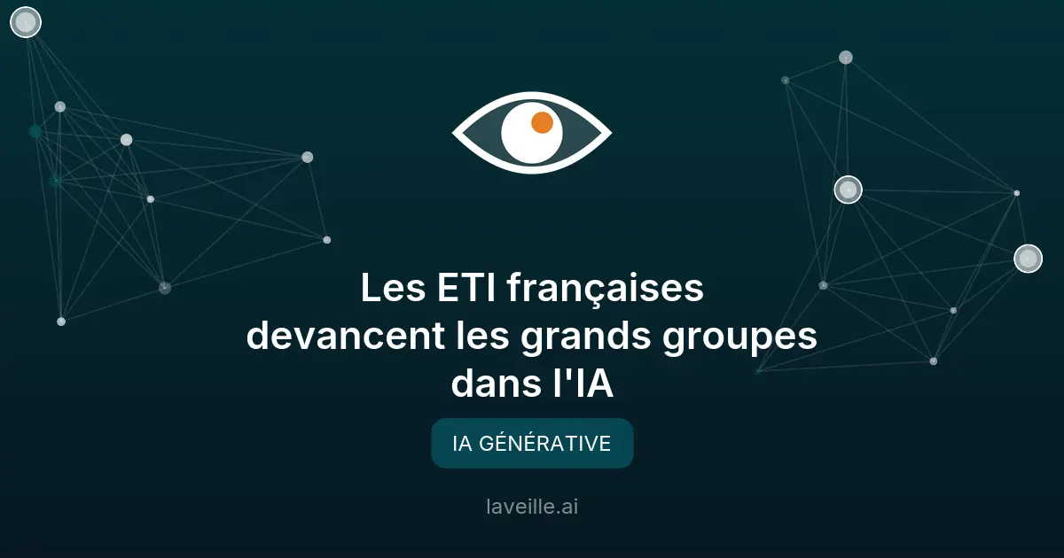 Les ETI françaises devancent les grands groupes dans l'IA