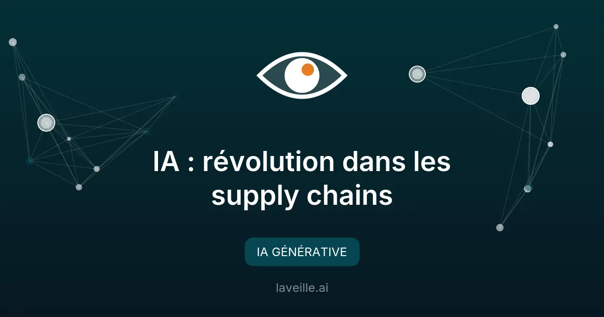 IA : révolution dans les supply chains