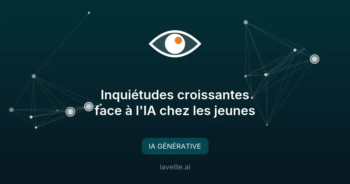 Inquiétudes croissantes face à l'IA chez les jeunes