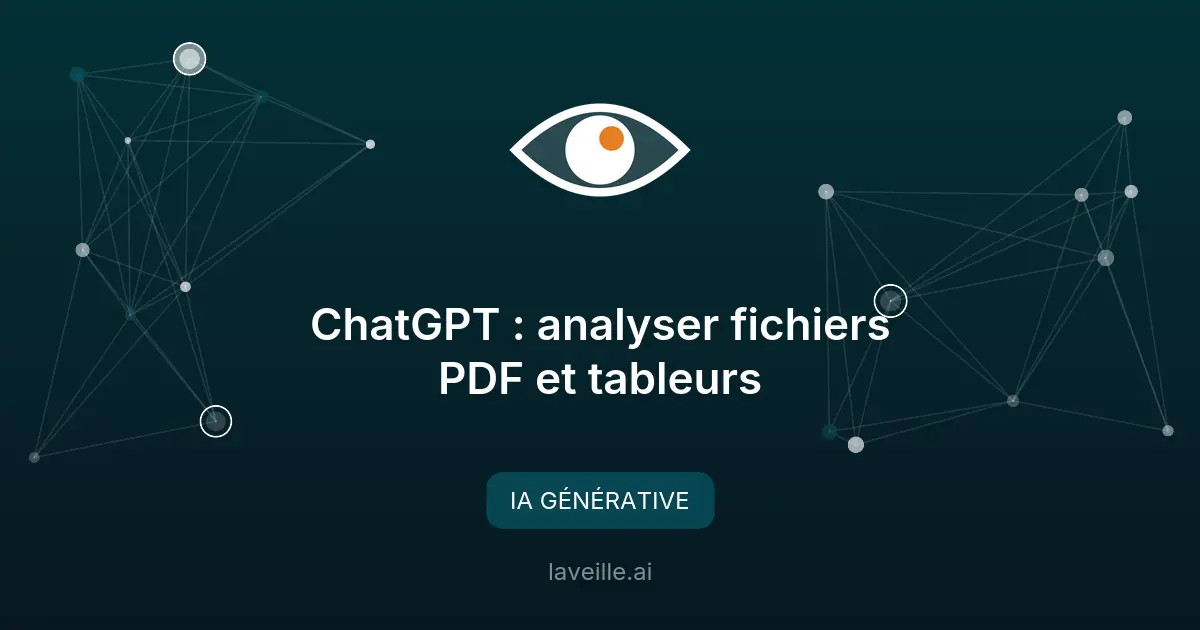 ChatGPT : analyser fichiers PDF et tableurs