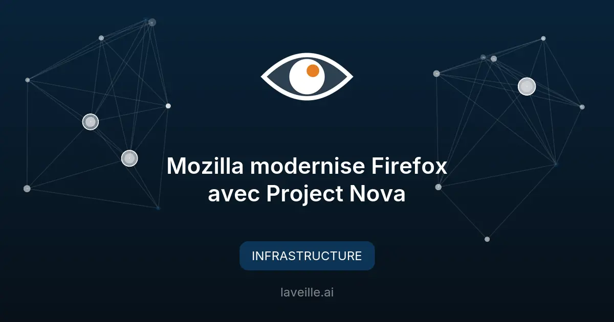 Mozilla modernise Firefox avec Project Nova