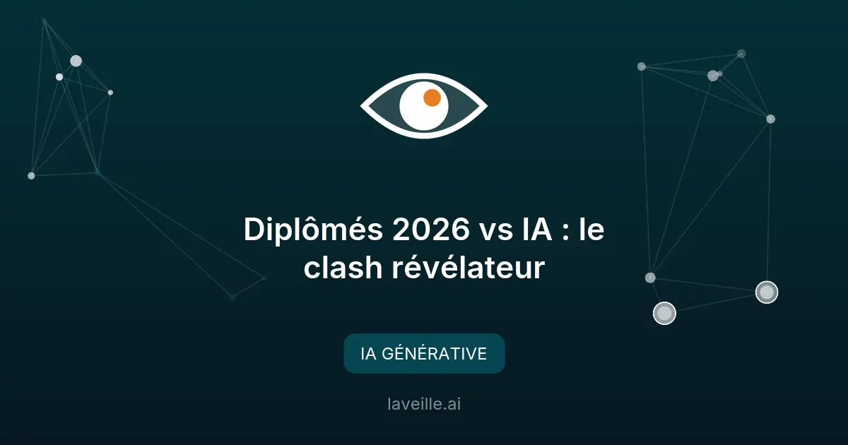 Diplômés 2026 vs IA : le clash révélateur