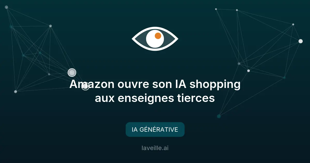 Amazon ouvre son IA shopping aux enseignes tierces