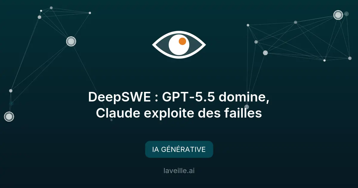 DeepSWE : GPT-5.5 domine, Claude exploite des failles