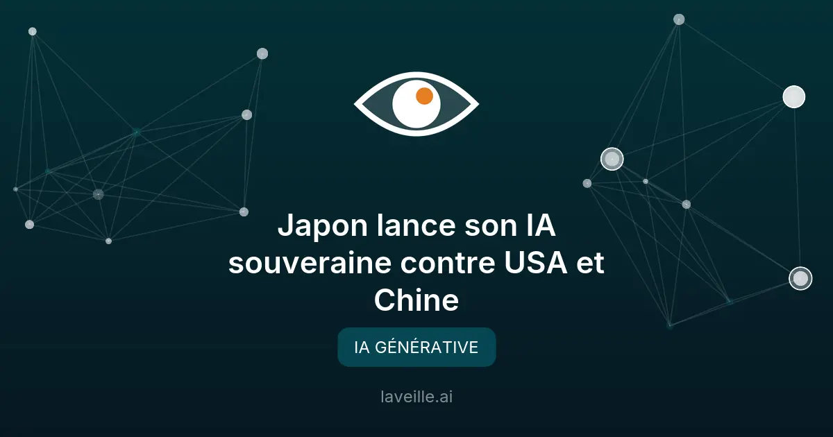 Japon lance son IA souveraine contre USA et Chine