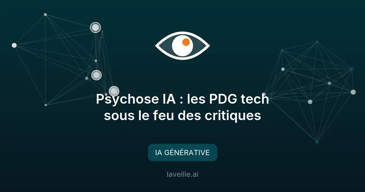 Psychose IA : les PDG tech sous le feu des critiques