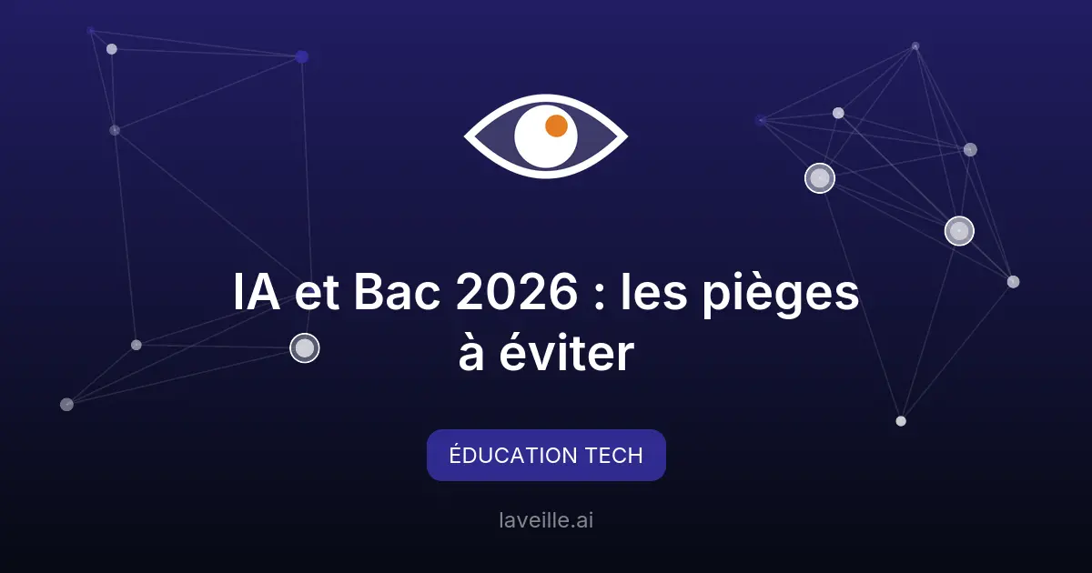 IA et Bac 2026 : les pièges à éviter