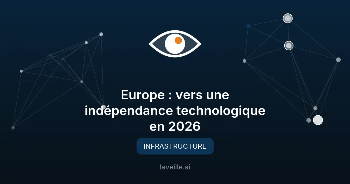 Europe : vers une indépendance technologique en 2026