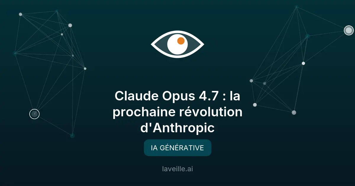 Claude Opus 4.7 : la prochaine révolution d'Anthropic
