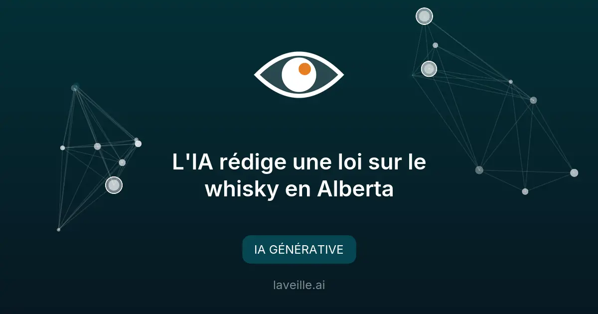 L'IA rédige une loi sur le whisky en Alberta