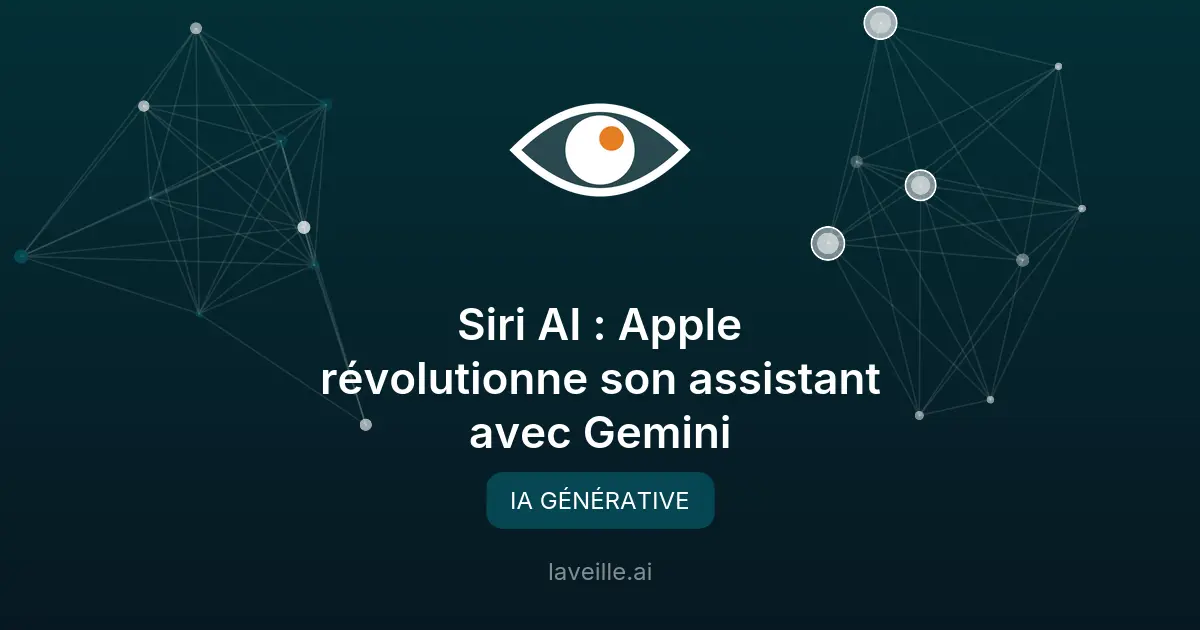 Siri AI : Apple révolutionne son assistant avec Gemini