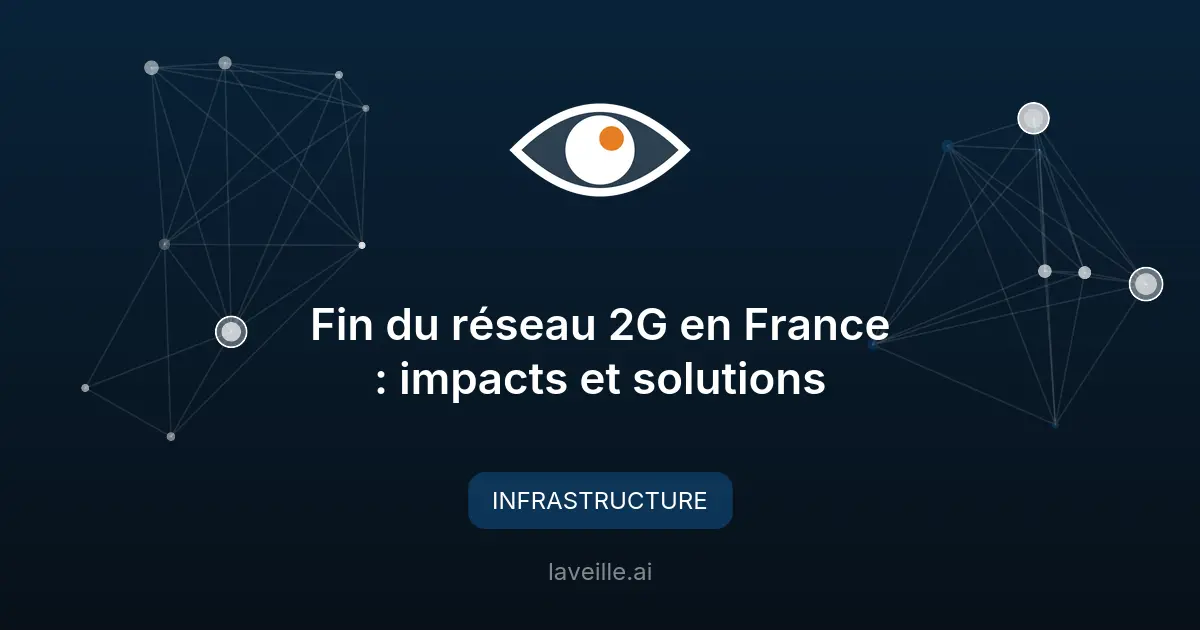 Fin du réseau 2G en France : impacts et solutions