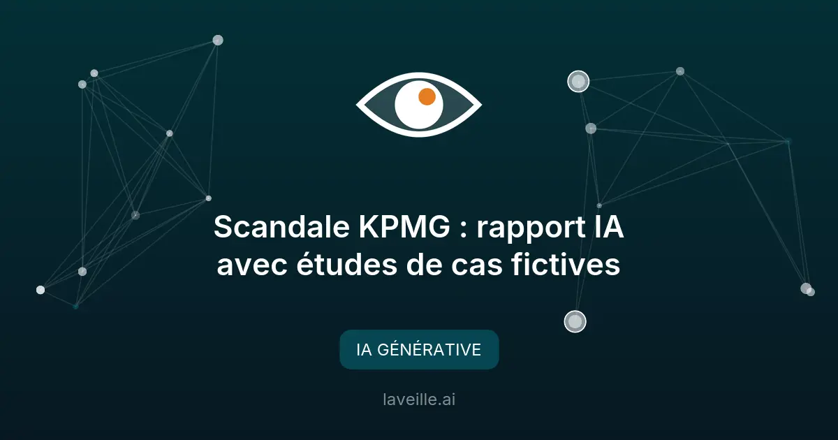 Scandale KPMG : rapport IA avec études de cas fictives