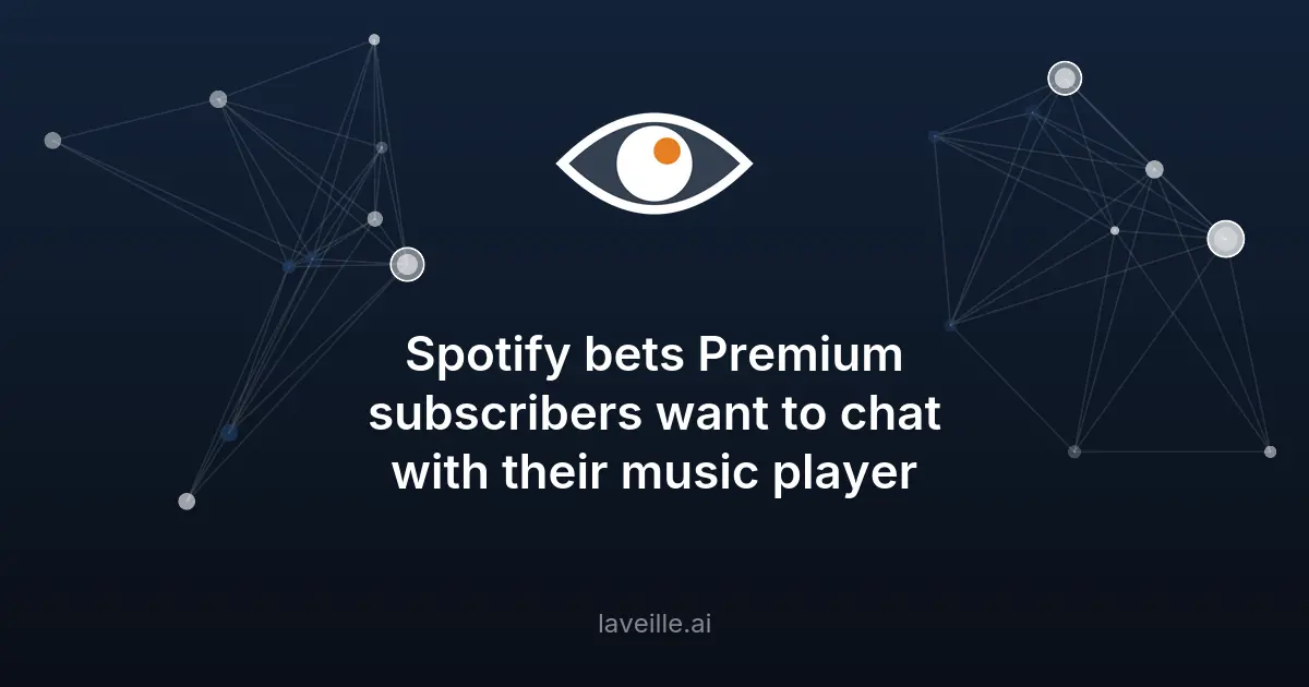Spotify lance une interface vocale IA pour Premium