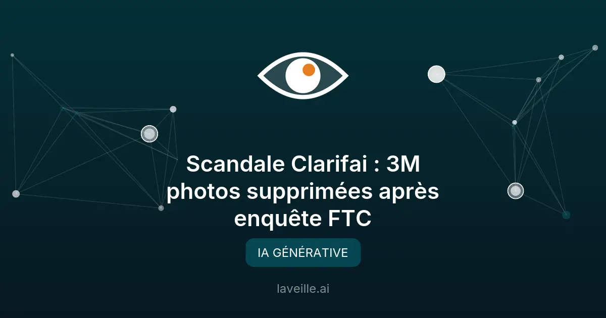 Scandale Clarifai : 3M photos supprimées après enquête FTC