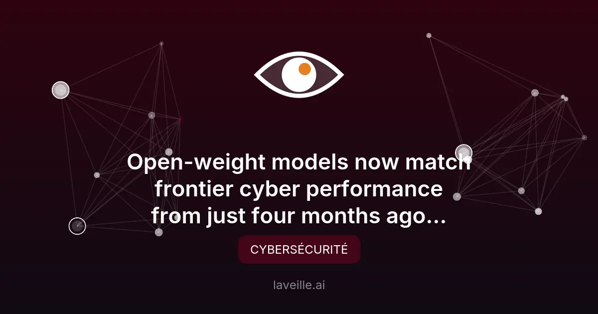 Les modèles open-weight rivalisent avec les IA propriétaires en cybersécurité