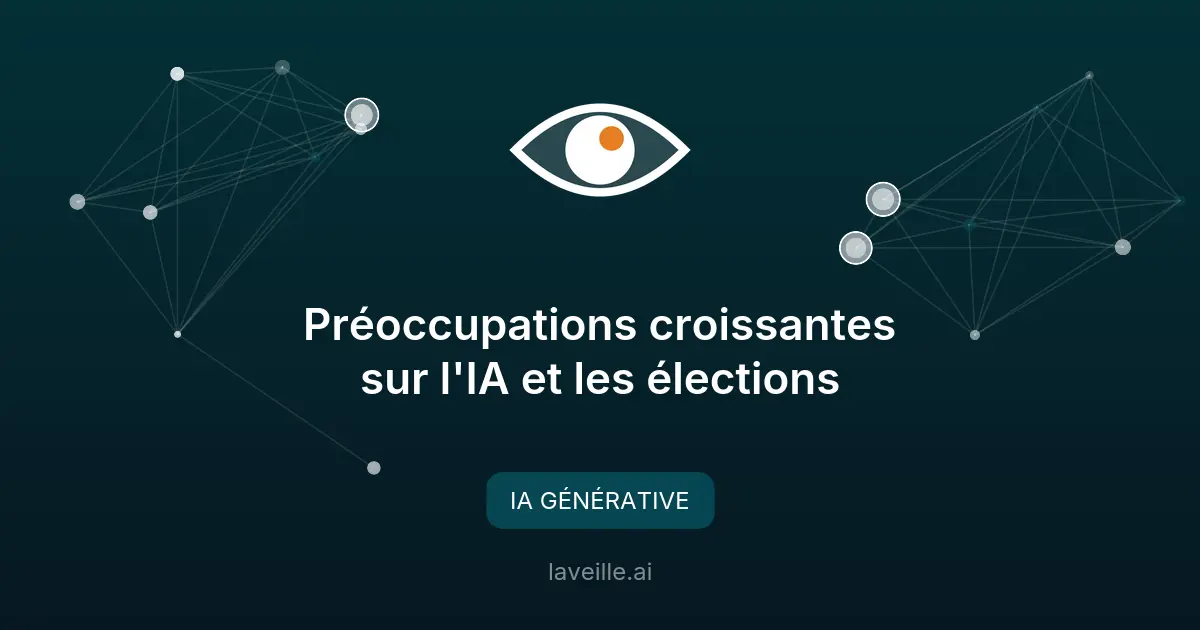 Préoccupations croissantes sur l'IA et les élections