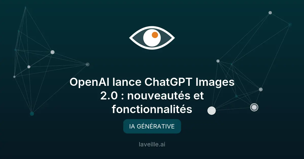 OpenAI lance ChatGPT Images 2.0 : nouveautés et fonctionnalités