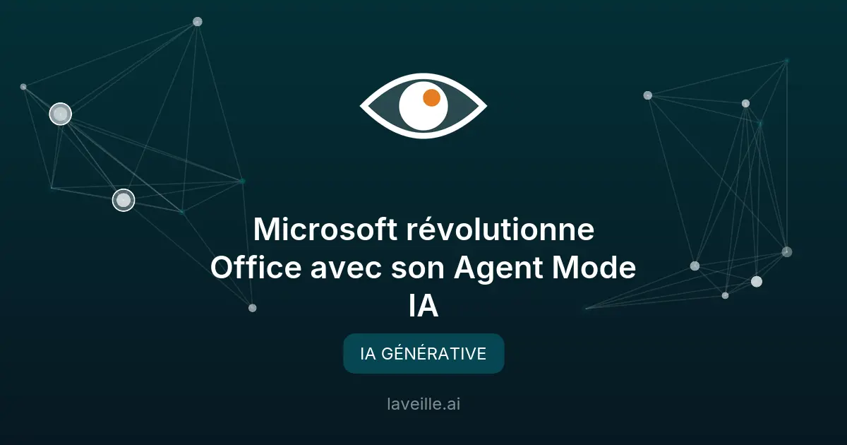 Microsoft révolutionne Office avec son Agent Mode IA