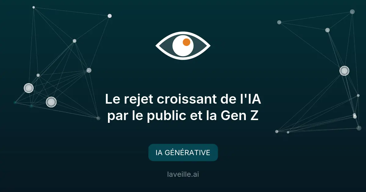 Le rejet croissant de l'IA par le public et la Gen Z