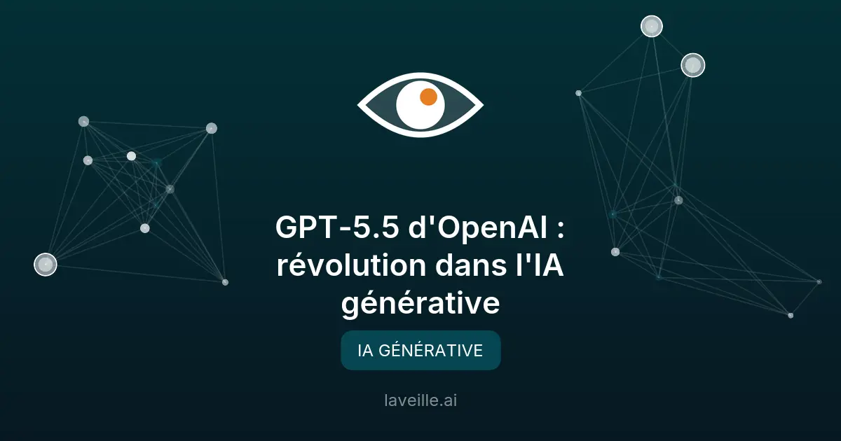 GPT-5.5 d'OpenAI : révolution dans l'IA générative