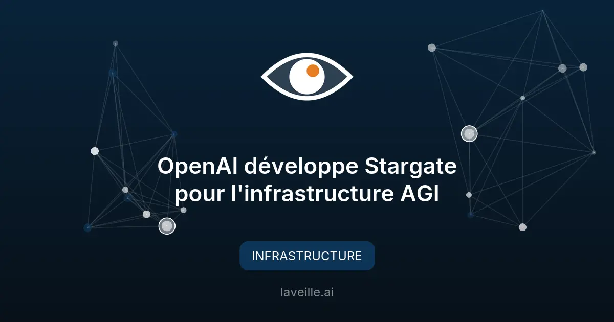 OpenAI développe Stargate pour l'infrastructure AGI