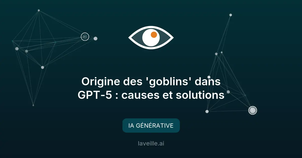 Origine des 'goblins' dans GPT-5 : causes et solutions