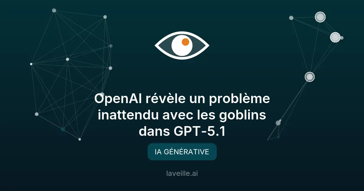 OpenAI révèle un problème inattendu avec les goblins dans GPT-5.1