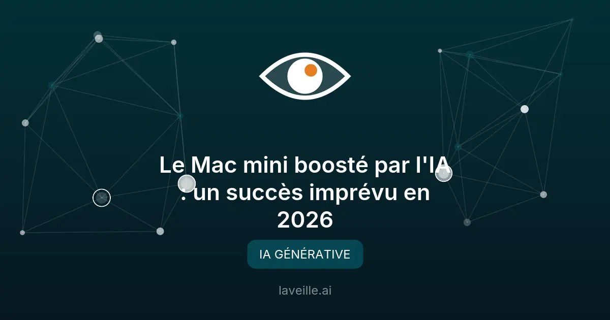 Le Mac mini boosté par l'IA : un succès imprévu en 2026
