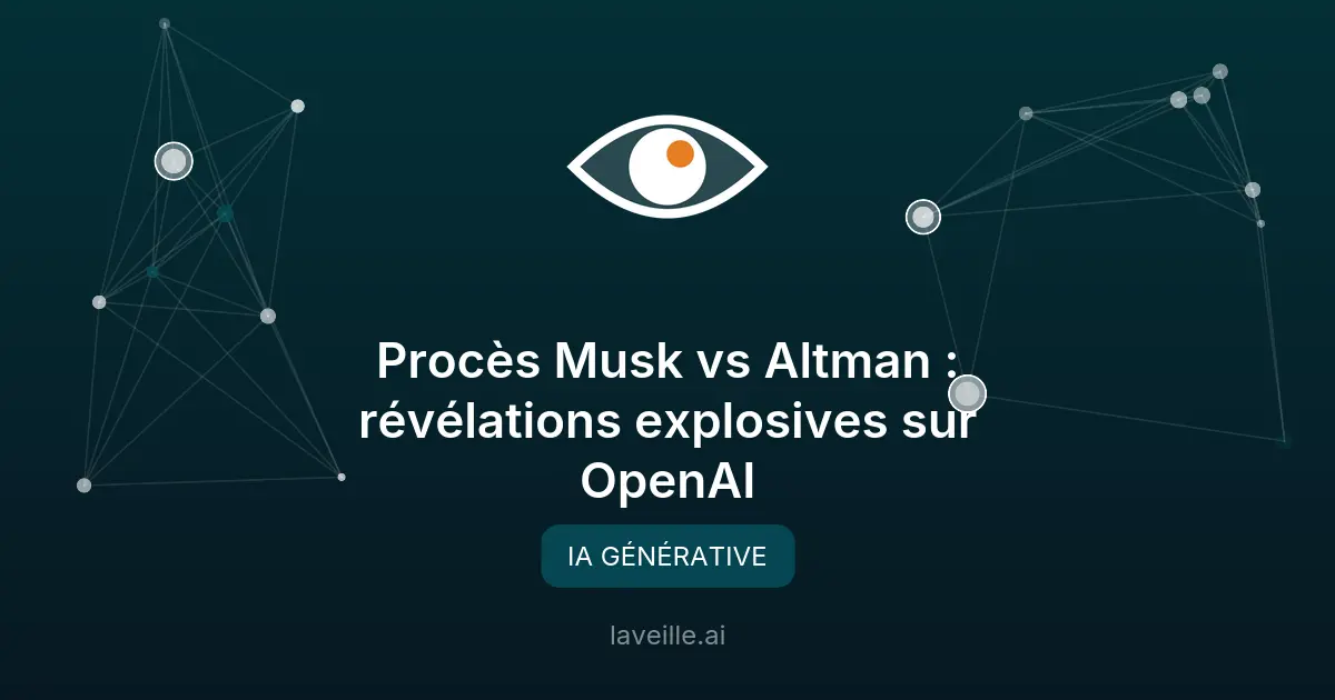 Procès Musk vs Altman : révélations explosives sur OpenAI