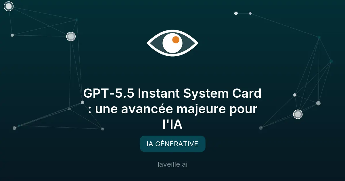 GPT-5.5 Instant System Card : une avancée majeure pour l'IA