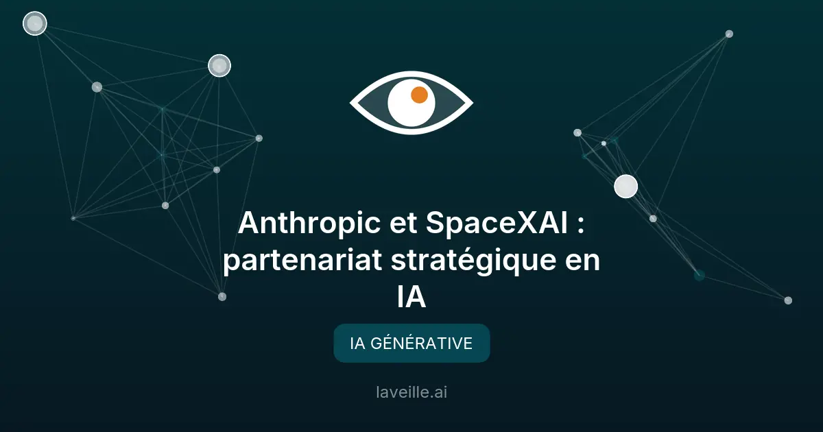 Anthropic et SpaceXAI : partenariat stratégique en IA