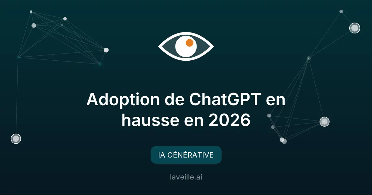 Adoption de ChatGPT en hausse en 2026