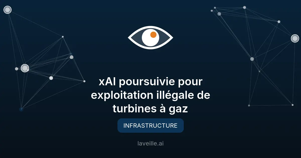 xAI poursuivie pour exploitation illégale de turbines à gaz